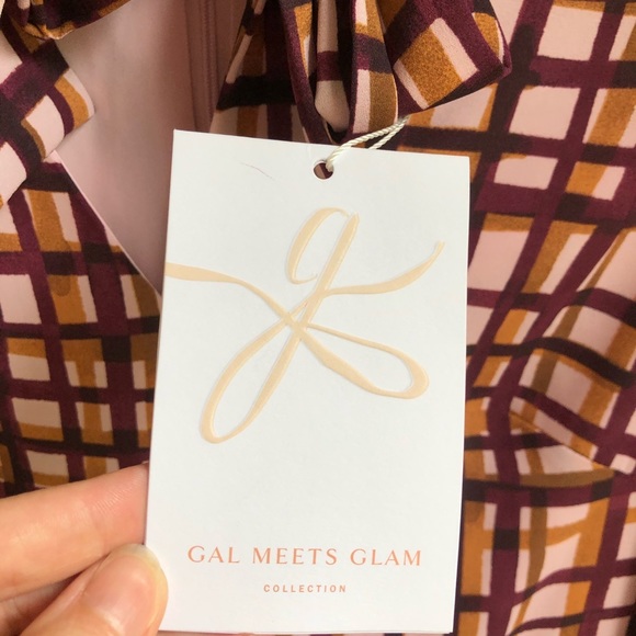 GAL MEETS GLAM | Lindsey Painted Windowpane Dress - Picture 7 of 9